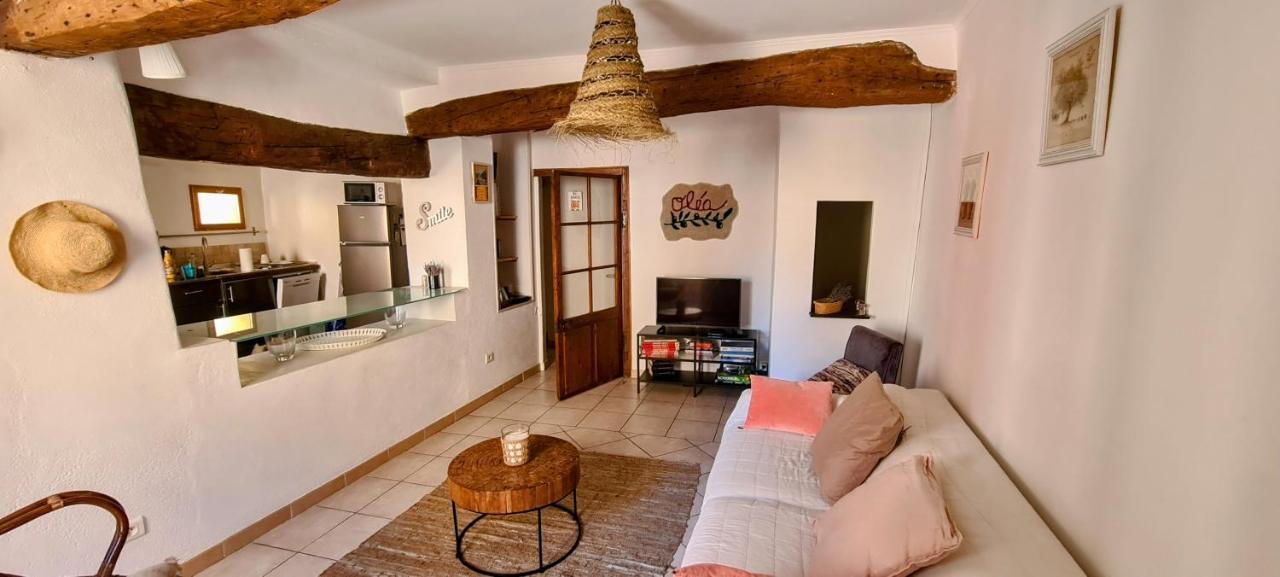 La Terrasse D'Olea, Au Coeur Du Village Buis-les-Baronnies Kültér fotó